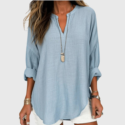 Lenara™ | Flowy Elegant Beach Shirt