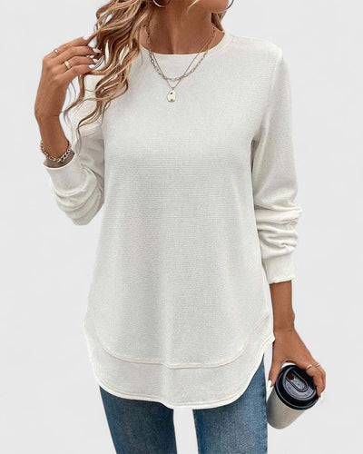 Nadyalyn | Elegant O-Neck Long Sleeve